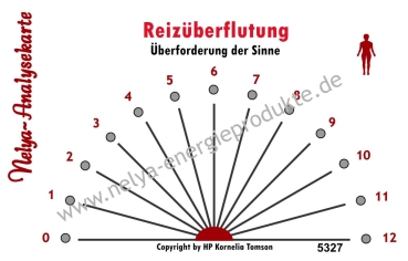 Nelya-Analysekarte - Pendelkarte - Reizüberflutung - Überforderung der Sinne #5327